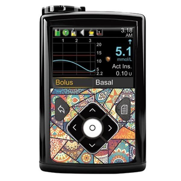 Minimed Sticker (600/700er-Serie) - Mosaik