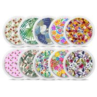 FreeStyle Libre 2 Sticker - 10er Set "Flowers"