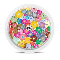FreeStyle Libre 2 Sticker - 10er Set "Flowers"