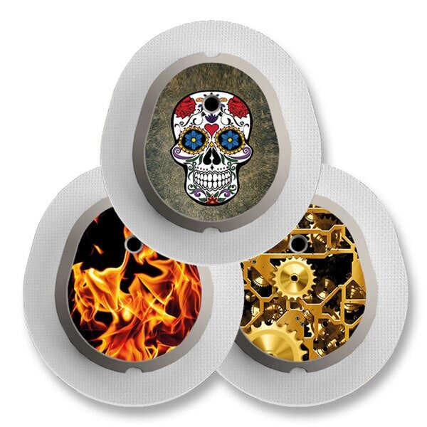 Dexcom G7 Sticker - 3er Set "Men"