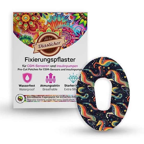 Dexcom G6 Pflaster - Starlight Horses