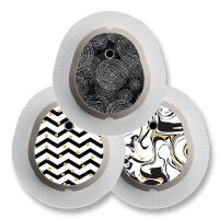 Dexcom G7 Sticker - 3er Set "Structures"