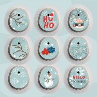 Dexcom G7 Sticker - 9er Set "Hello December"