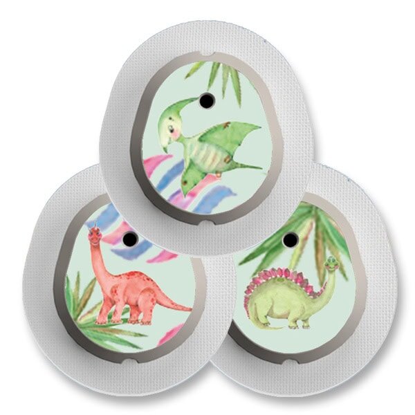 Dexcom G7 Sticker - 3er Set "Dinoland"