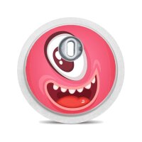FreeStyle Libre 3 Sticker - 10er Set "Monsterparty"