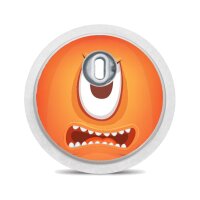 FreeStyle Libre 3 Sticker - 10er Set "Monsterparty"