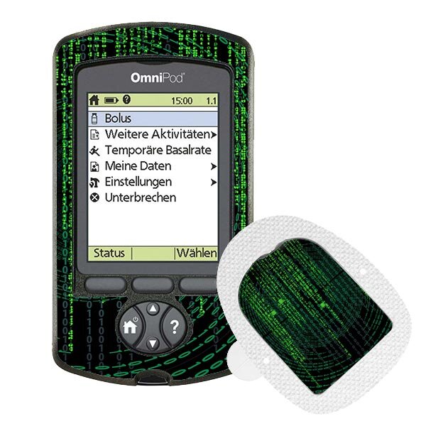 Omnipod PDM-Sticker - Matrix