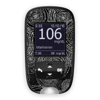 Accu-Chek Guide Sticker - Black Circles