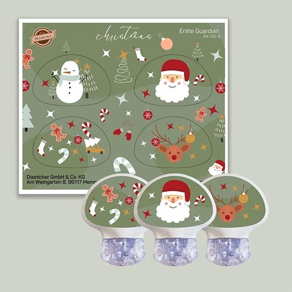 Guardian Sticker - 4er Set "Christmas"