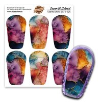 Dexcom G6 Sticker - 6er Set "Colorful Smoke"