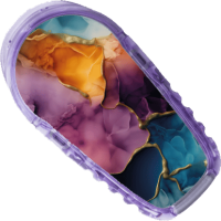 Dexcom G6 Sticker - 6er Set "Colorful Smoke"