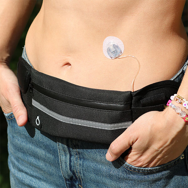 Insulinpumpen-Bauchgurt universell