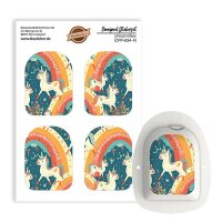 Omnipod Podsticker - Unicorn Glow (4er Set)