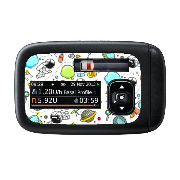 Accu-Chek Insight Sticker - Weltraum