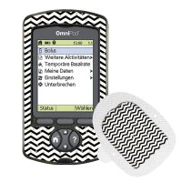 Omnipod PDM-Sticker - Golden Dots