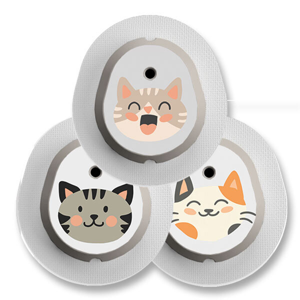 Dexcom G7 Sticker - 3er Set "Cats"