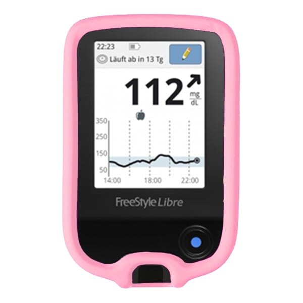 FreeStyle Libre Schutzhülle aus Silikon | Rosa