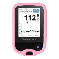 FreeStyle Libre Schutzhülle aus Silikon | Rosa