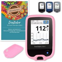 FreeStyle Libre Schutzhülle aus Silikon | Rosa