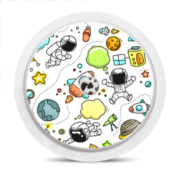 FreeStyle Libre 2 Sticker - Weltraum