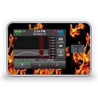 Tandem t:slim X2 Sticker - Flames