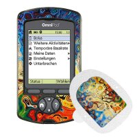 Omnipod PDM-Sticker - Artwork