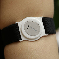 Dexcom G7 Fixierband - Halter: Ring Schwarz (Halter 360° drehbar)