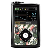 Stickerset für Minimed, Guardian und Accu-Chek Guide - Tropical