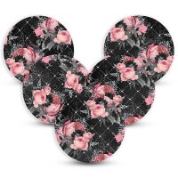 Overpatches - Black Floral
