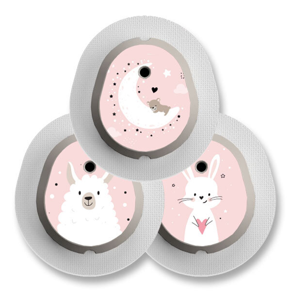 Dexcom G7 Sticker - 3er Set "Be Happy"