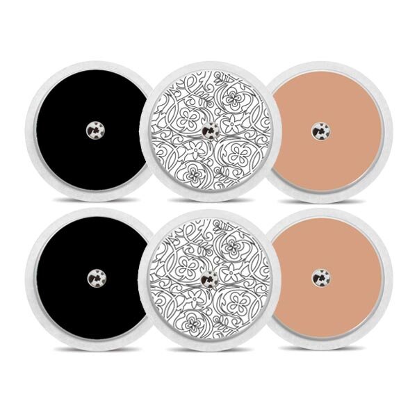 FreeStyle Libre 2 Sticker - 6er Set "Black & White"