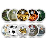 FreeStyle Libre 3 Sticker - 10er Set "Lifestyle"