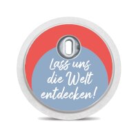 FreeStyle Libre 3 Sticker - 10er Set "Lebensmotto"