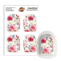 Omnipod Podsticker - Red Roses (4er Set)