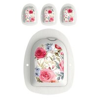 Omnipod Podsticker - Red Roses (4er Set)