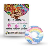 FreeStyle Libre 3 Pflaster - Rainbow Clouds