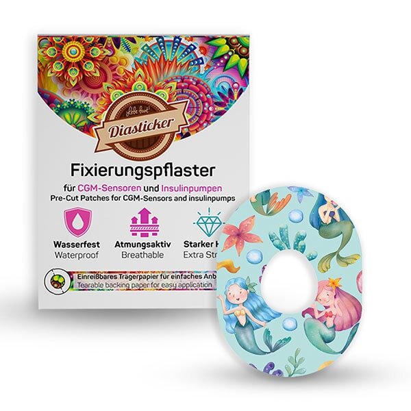 Dexcom G7 Pflaster - Lovely Mermaids