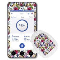 Omnipod Dash Sticker - Wild Flowers