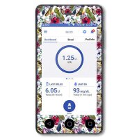 Omnipod Dash Sticker - Wild Flowers