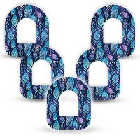 Omnipod Pflaster - Batik Peacock
