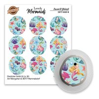 Dexcom G7 Sticker - 9er Set "Lovely Mermaids"