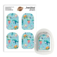 Omnipod Podsticker - Sea Animals (4er Set)