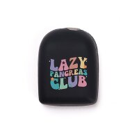 Omnipod Cover (wiederverwendbar) - Lazy Pancreas (Schwarz)