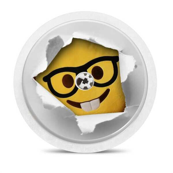 FreeStyle Libre 2 Sticker - Smiley