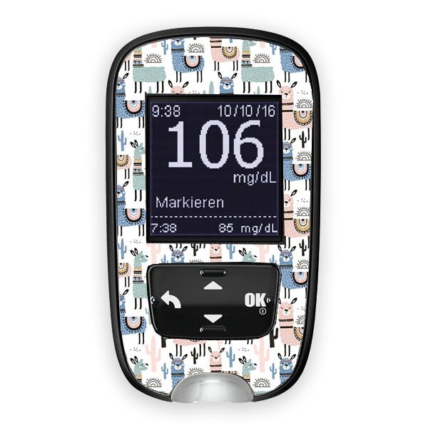 Accu-Chek Guide Sticker - No Drama Lama