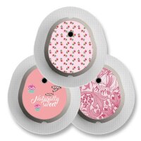 Dexcom G7 Sticker - 3er Set "Happy Pink"