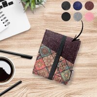 Filztasche klein "Mosaik" - verschiedene Farben