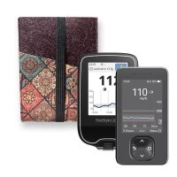 Filztasche klein "Mosaik" - verschiedene Farben