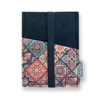 Filztasche klein "Mosaik" - verschiedene Farben