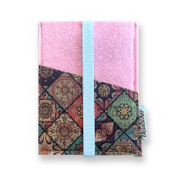 Filztasche klein "Mosaik" - verschiedene Farben